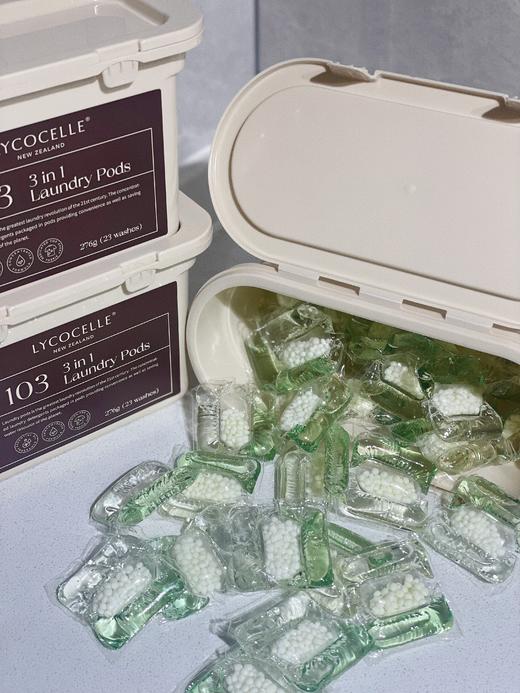 超方便的三合一洗衣凝珠👗味道很舒服💛洗完衣服香香软软的 商品图7