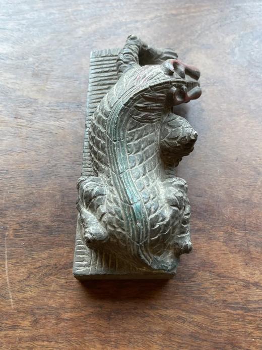 青石雕猛虎形镇纸摆件，顺丰包邮 商品图12