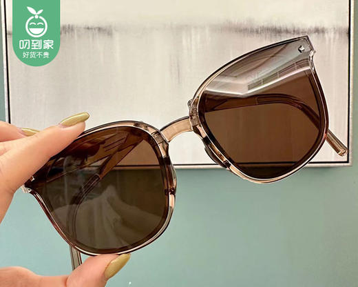 【预售-8月29日配送】VVC漫野系列折叠墨镜（栗子棕）/1副 商品图5