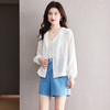 夏季薄款外搭，新款透气长袖外套冰丝服上衣CC-J3412 商品缩略图3