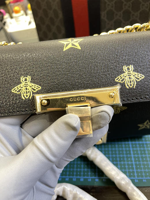 亏本清仓，古驰原厂皮蜜蜂月光宝盒，无包装，不退换 商品图11