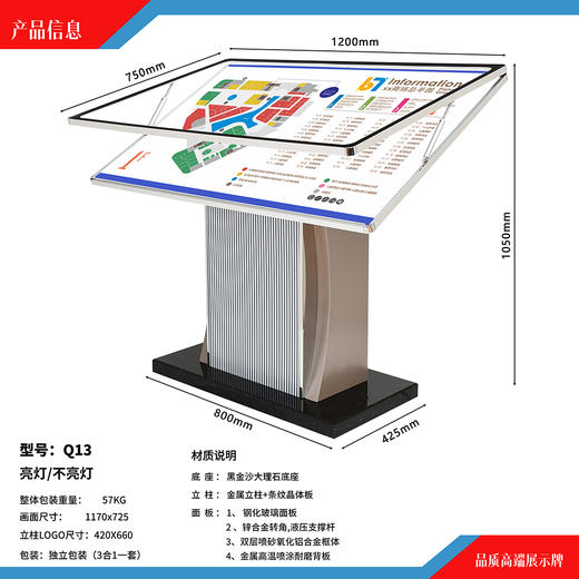 Q13 楼层索引台 商品图0
