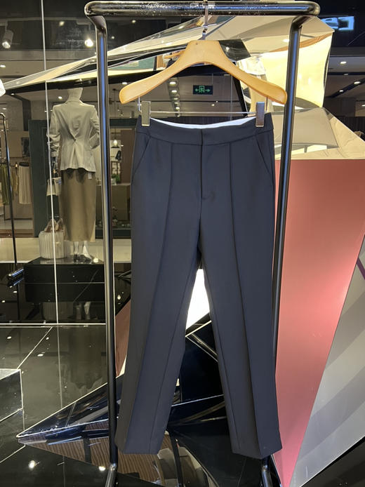 女士9分下脚侧开小衩西裤 商品图1