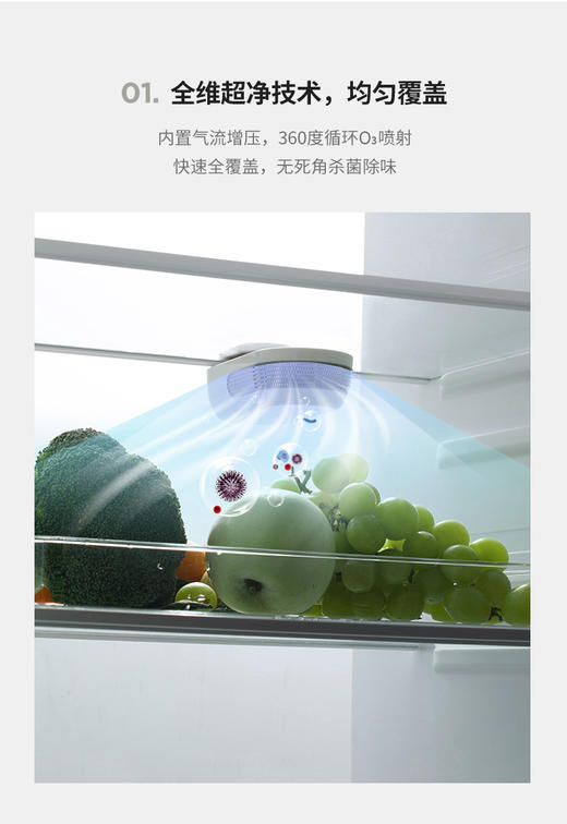 摩飞冰箱卫士除味器臭氧杀菌除臭空气净化器除菌消抑毒去异味神器 月销 23 商品图6