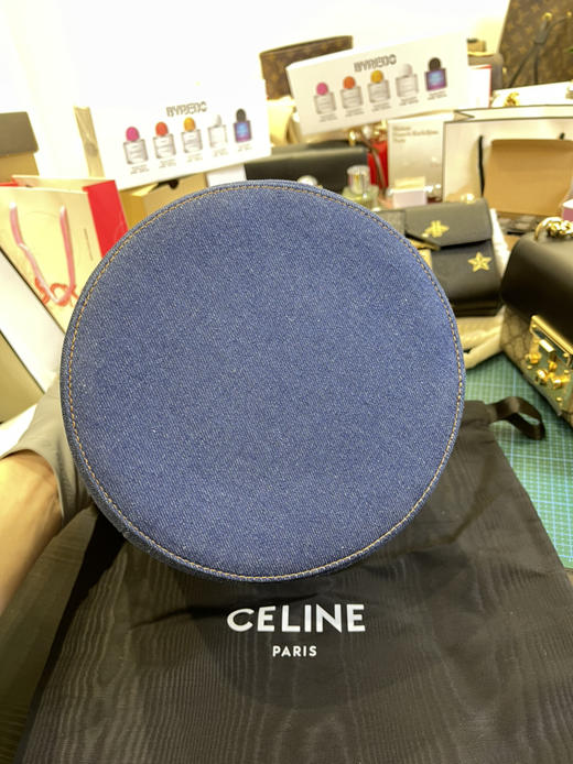 亏本清仓，Celine原厂皮牛仔水桶包 商品图8