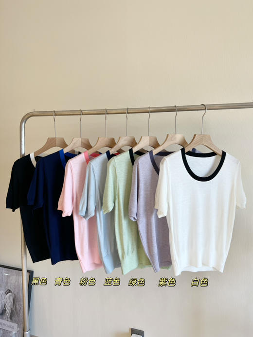 羊毛蛋白大U领 商品图0