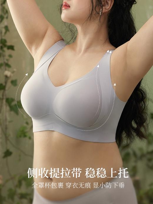 【强烈推荐】可调节肩带  防下垂大胸显小文胸内衣 红色新年【按身高+体重选尺码，卡码拍小】（建议手洗）#2305 商品图2