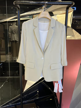 女士重磅真丝西服