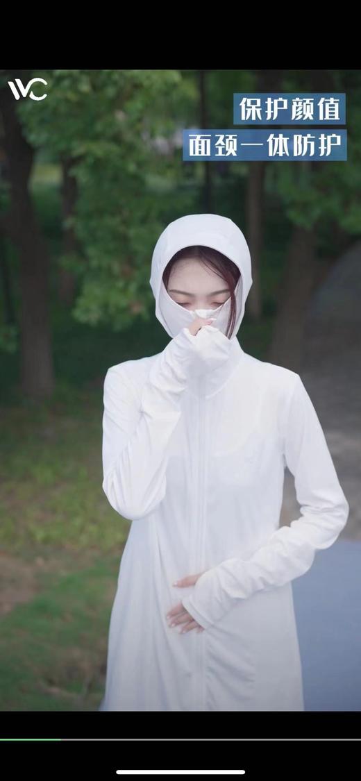 vvc布讲长款防晒衣女夏季紫外线2023新款薄骑车全身罩衫 商品图4