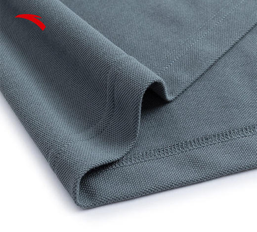 安踏圆领短袖POLO衫男2023夏季新款休闲修身翻领上衣152328150 商品图13