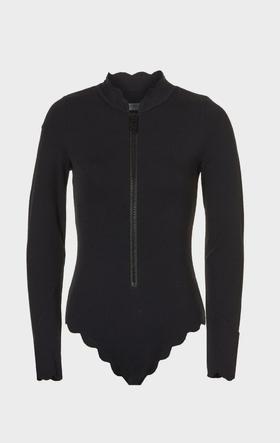 Marysia - North Sea Rashguard - Black/Indigo - Marysia - 女装泳装 - 黑色靛蓝