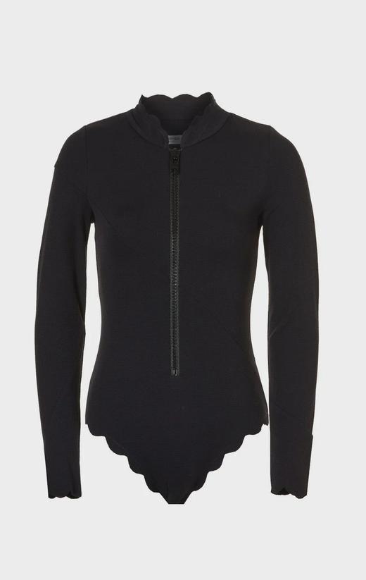 Marysia - North Sea Rashguard - Black/Indigo - Marysia - 女装泳装 - 黑色靛蓝 商品图0