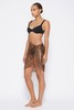 Jonathan Simkhai-Doris Crystal Mesh Cover-Ups Sarong Mini Skirt-Caraway-乔纳森·希姆凯-女装-棕色 商品缩略图2