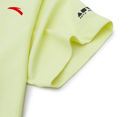 安踏圆领短袖POLO衫男2023夏季新款休闲修身翻领上衣152328150 商品图3