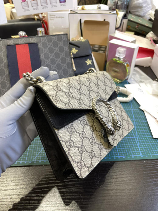 亏本清仓，古驰黑色酒神包小号，无包装，不退换 商品图1