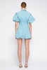 Jonathan Simkhai-CLEO COTTON POPLIN BALLOON PINTUCK MINI DRESS-CELESTE BLUE-乔纳森·希姆凯-女装-蓝色 商品缩略图2