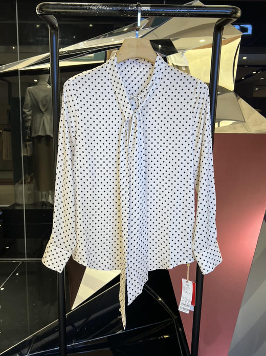 女士双乔小波点飘带 商品图0