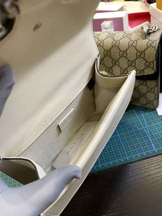 Gucci原厂皮酒神包全皮白色，亏本清，无包装不退换 商品图10