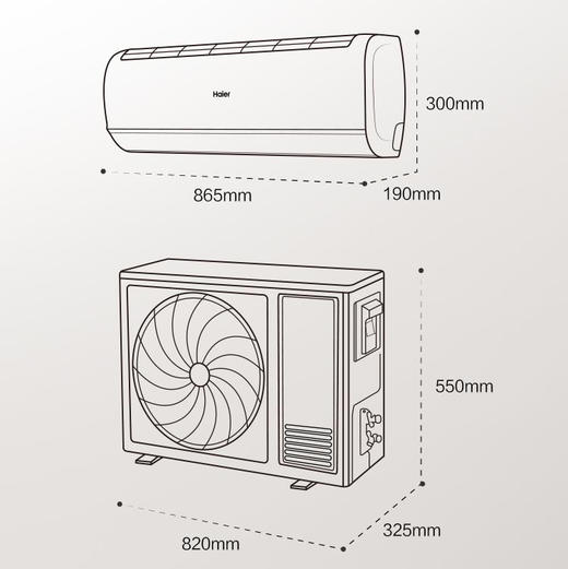 海尔（Haier）空调 KFR-35GW/B3KHA81U1 瑞熙 商品图9