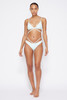 Jonathan Simkhai-Emmalyn Marble Printed Swimwear Strappy Bikini Bottom-Seafoam-乔纳森·希姆凯-女装-海泡蓝 商品缩略图1