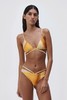 Jonathan Simkhai-Emmalyn Marble Printed Swimwear Strappy Bikini Bottom-Zinnia Marble-乔纳森·希姆凯-女装-橙印花 商品缩略图0