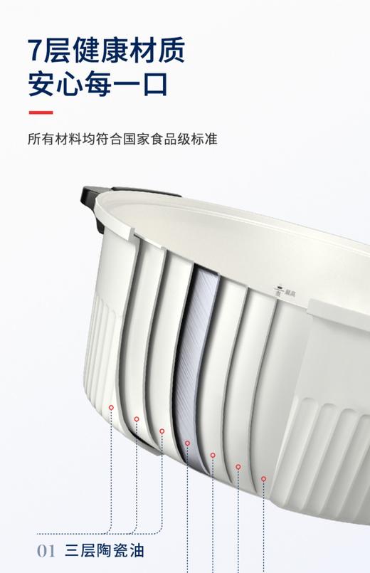 摩飞焖煮锅家用炖煮锅汤锅摩飞 商品图4