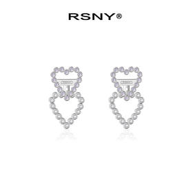 RSNY City Heart城市爱心可拆卸耳环#1757