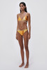 Jonathan Simkhai-Emmalyn Marble Printed Swimwear Strappy Bikini Bottom-Zinnia Marble-乔纳森·希姆凯-女装-橙印花 商品缩略图3