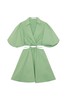 Jonathan Simkhai-AULORA COTTON POPLIN BALLOON SLEEVE MINI DRESS-SPRING GREEN-乔纳森·希姆凯-女装连衣裙-绿色 商品缩略图0
