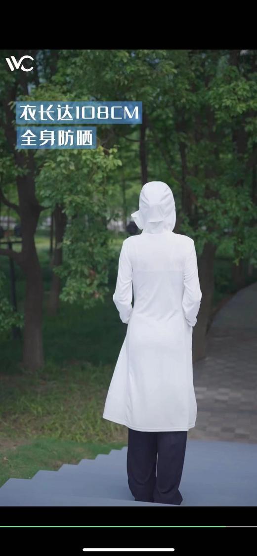 vvc布讲长款防晒衣女夏季紫外线2023新款薄骑车全身罩衫 商品图1