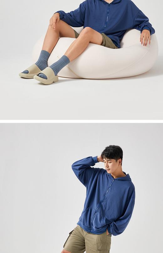 拖鞋朴西战车情侣厚底凉拖女士浴室防滑夏季潮流时尚户外拖鞋男 商品图6