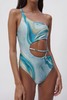 Jonathan Simkhai-Stormi Marble Printed Swimwear Strappy One Piece-Laguna Marble-乔纳森·希姆凯-女装-蓝印花 商品缩略图3