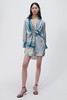 Jonathan Simkhai-ROMA MARBLE SATIN DRAPED FRONT MINI DRESS-LAGUNA MARBLE PRINT-乔纳森·希姆凯-女装-蓝印花 商品缩略图5