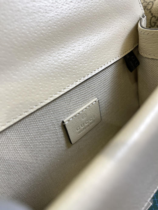 Gucci原厂皮酒神包全皮白色，亏本清，无包装不退换 商品图11