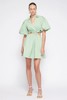 Jonathan Simkhai-AULORA COTTON POPLIN BALLOON SLEEVE MINI DRESS-SPRING GREEN-乔纳森·希姆凯-女装连衣裙-绿色 商品缩略图3