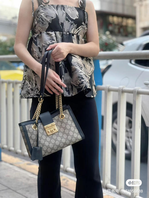 Gucci padlock单肩包，3色可选，顶级原单 商品图4