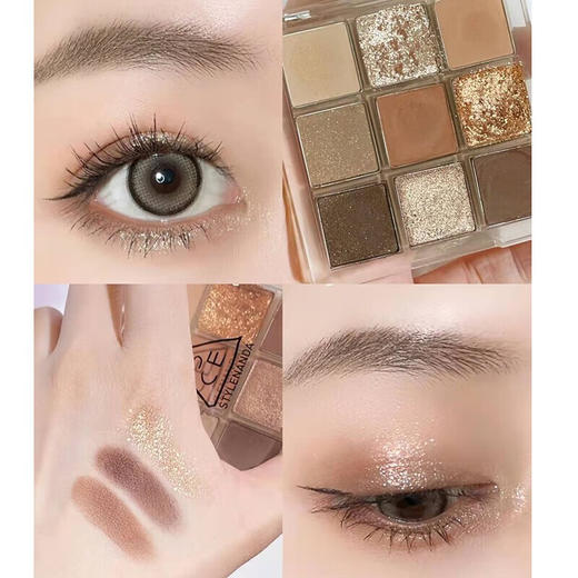 【保税仓】3CE九色眼影#BUTTER CREAM黄油盘8.5g/盒 商品图2