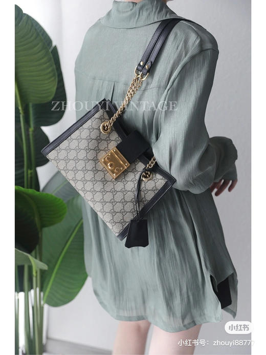 Gucci padlock单肩包，3色可选，顶级原单 商品图3