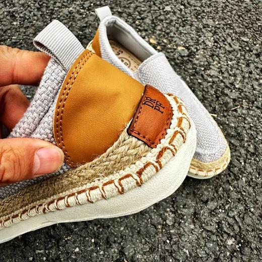 外贸英单！49.99欧男士麻料渔夫鞋 商品图2