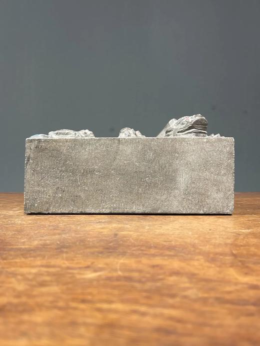 青石雕猛虎形镇纸摆件，顺丰包邮 商品图5