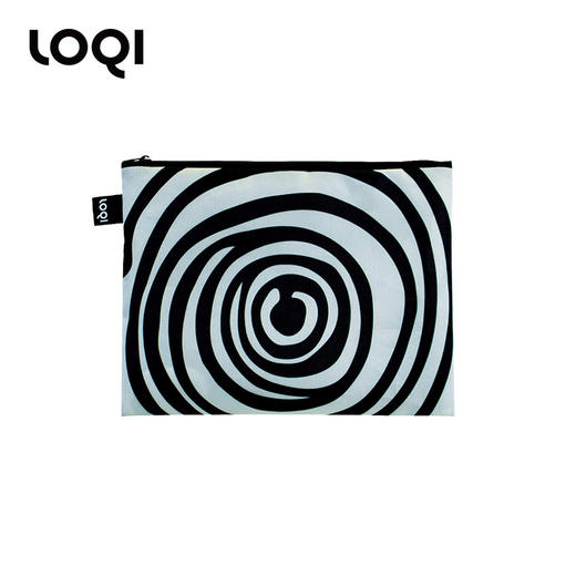【收纳袋】德国LOQI 博物馆系列 螺旋系列ZP.LB 时尚艺术环保收纳袋  文具数码配件收纳整理套包洗漱化妆防泼水   路易斯·布尔乔亚 商品图2
