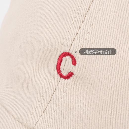 「三色可选！字母刺绣」夏季新款韩版刺绣字母C棒球帽 情侣防晒遮阳鸭舌帽成人户外帽子女配饰 商品图1