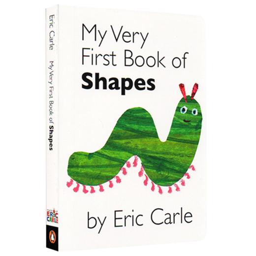 形状纸板书 英文原版 My Very First Book Of Shapes 艾瑞卡尔  低幼认知启蒙 英语单词学习 英文版  进口英语书籍 商品图1
