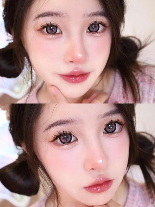 大直径年抛 agenscolor超大波斯菊粉美瞳 直径14.5着色14.4 韩国 商品图5