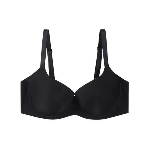 安莉芳 23新品 光面无痕大胸显小调整型内衣薄杯文胸EB00574 539 商品图2