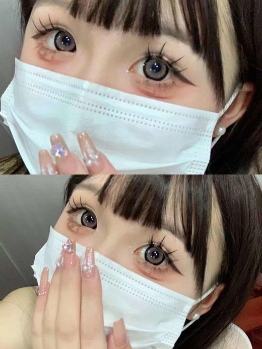 大直径年抛 agenscolor超大波斯菊粉美瞳 直径14.5着色14.4 韩国 商品图2