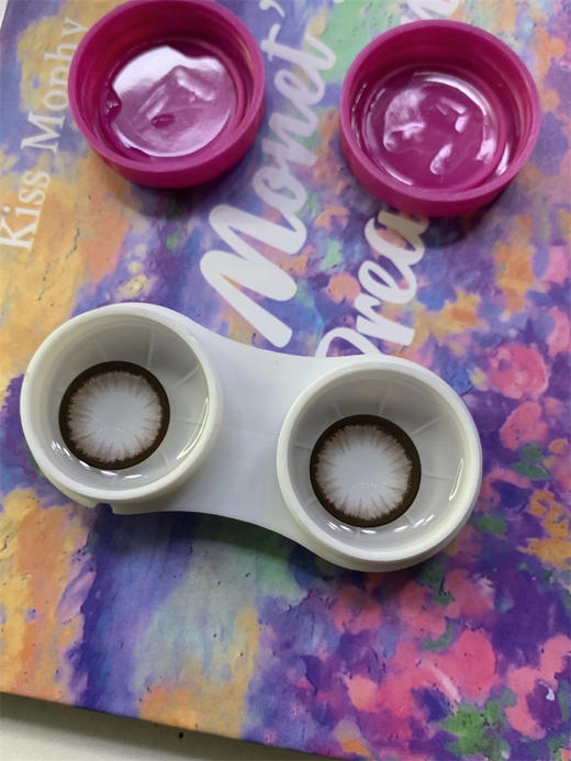 正品大直径年抛 Sheepcon元气奶咖巧美瞳 直径14.5着色14.4 韩国 商品图3