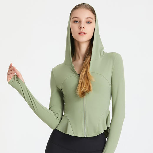 芳姐同款小蛮腰连帽防晒外套 商品图0