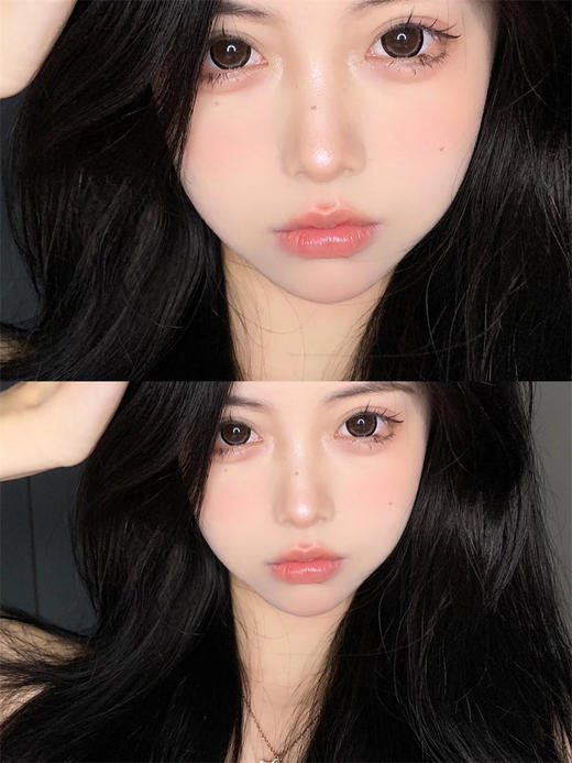 正品大直径年抛 Sheepcon元气奶咖巧美瞳 直径14.5着色14.4 韩国 商品图5