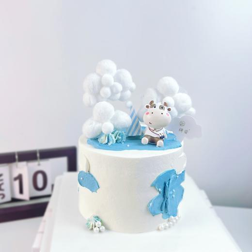 烤爱·小金牛·生日蛋糕系列·多口味可选·可爱儿童聚会生日节日【仅限深圳同城配送】 商品图0